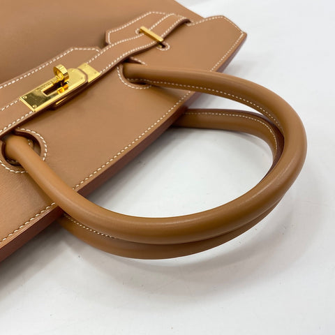 HERMES Birkin 35 Handbag Brown WS34345