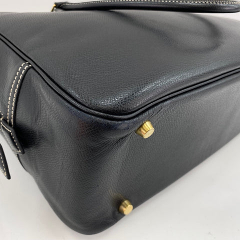 HERMES Purum 32 Handbag black WS34346