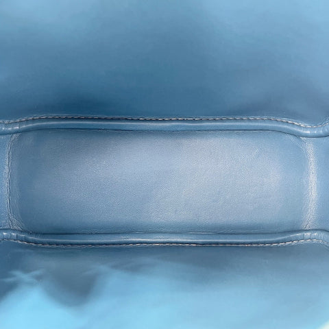 HERMES Mini plum Handbag blue WS34348