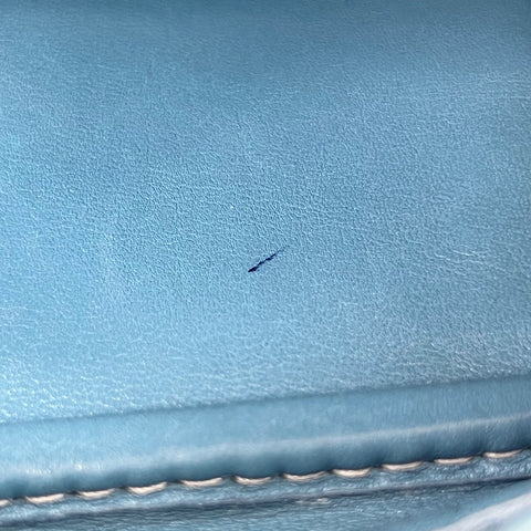 HERMES Mini plum Handbag blue WS34348