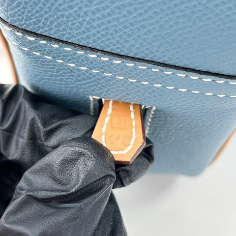 HERMES Mini plum Handbag blue WS34348