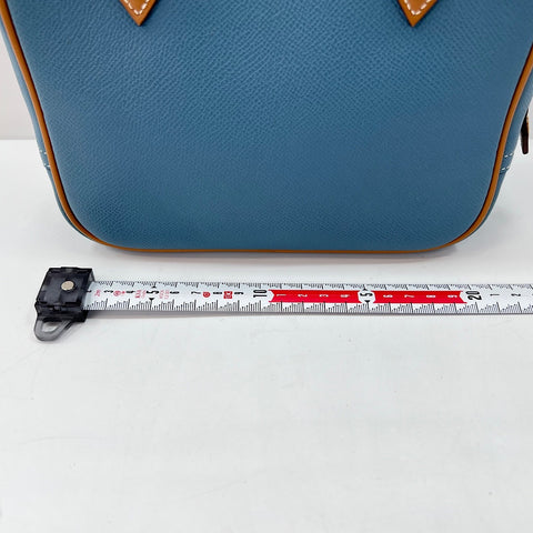 HERMES Mini plum Handbag blue WS34348