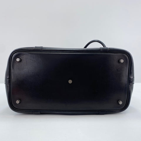 HERMES initial Shoulder Bag black WS34349