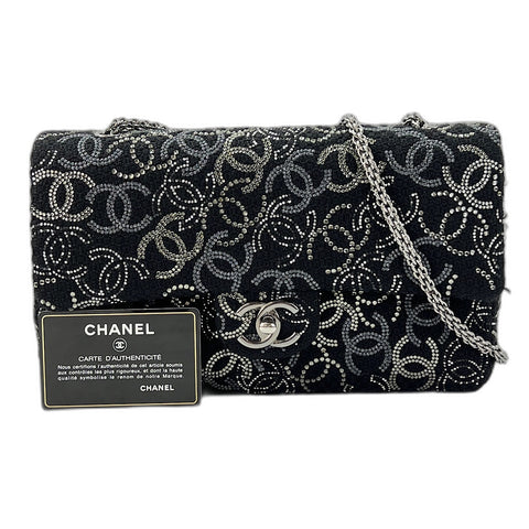 CHANEL Shoulder Bag black WS34350