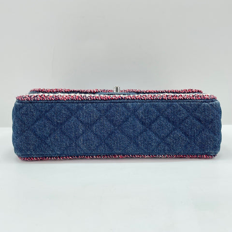 CHANEL Matelasse Shoulder Bag Navy WS34351