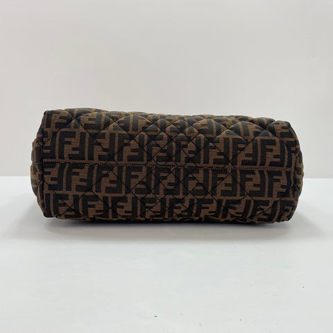 FENDI Zucca Tote Bag Brown WS34355