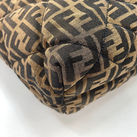 FENDI Zucca Tote Bag Brown WS34355