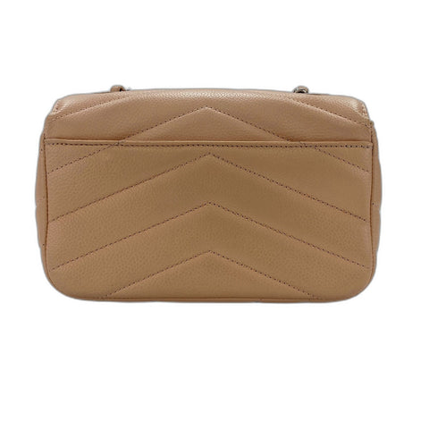 CHANEL Chevron Shoulder Bag beige WS34356