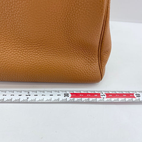 HERMES Kelly 35 Handbag beige WS34357