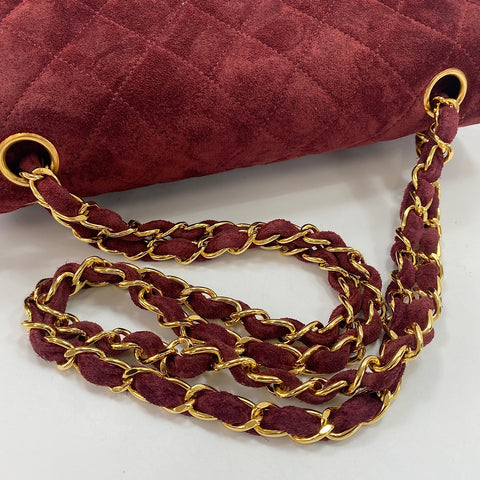 CHANEL Matelasse 23 Shoulder Bag wine-red WS34358
