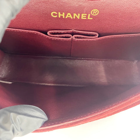 CHANEL Matelasse 23 Shoulder Bag wine-red WS34358