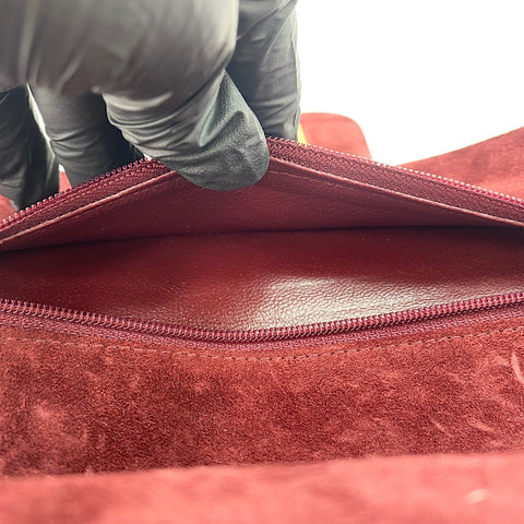 CHANEL Matelasse 23 Shoulder Bag wine-red WS34358