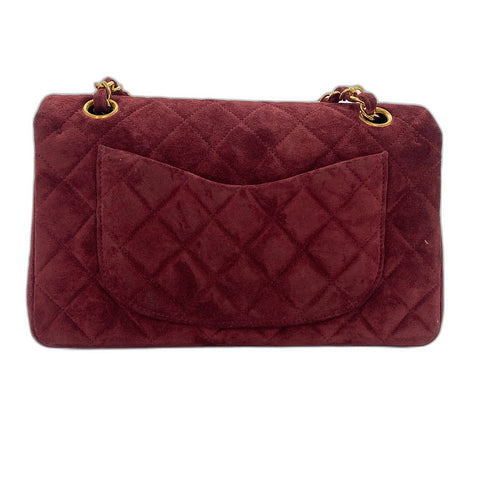 CHANEL Matelasse 23 Shoulder Bag wine-red WS34358