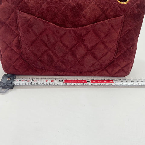 CHANEL Matelasse 23 Shoulder Bag wine-red WS34358