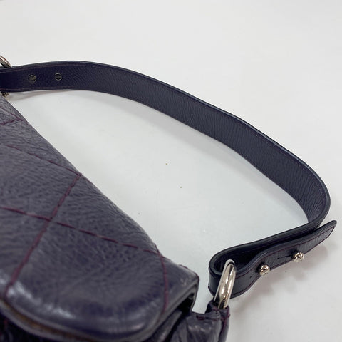 CHANEL On the load Shoulder Bag purple WS34360