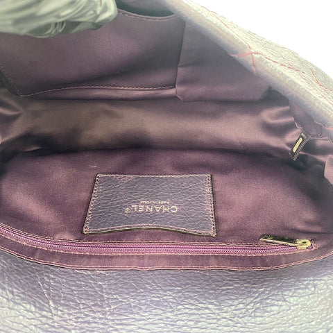 CHANEL On the load Shoulder Bag purple WS34360