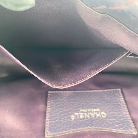 CHANEL On the load Shoulder Bag purple WS34360