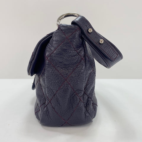 CHANEL On the load Shoulder Bag purple WS34360