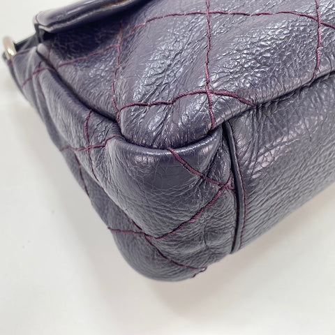 CHANEL On the load Shoulder Bag purple WS34360