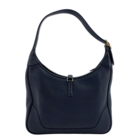 HERMES Trim 31 Shoulder Bag black WS34362