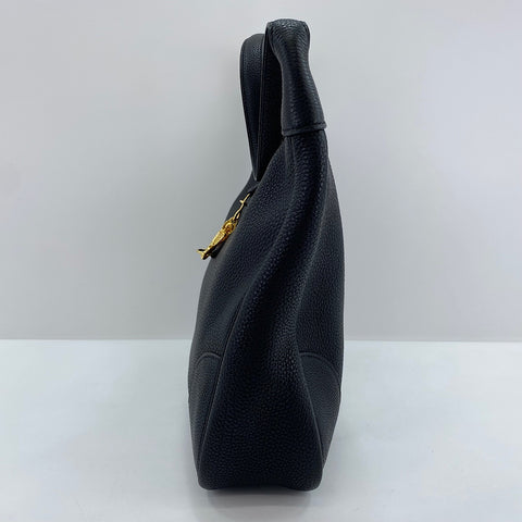 HERMES Trim 31 Shoulder Bag black WS34362