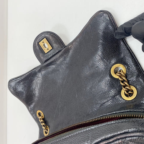 CHANEL Matelasse 25 Shoulder Bag black WS34363