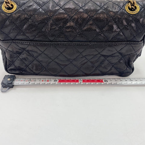 CHANEL Matelasse 25 Shoulder Bag black WS34363
