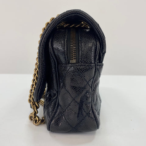 CHANEL Matelasse 25 Shoulder Bag black WS34363