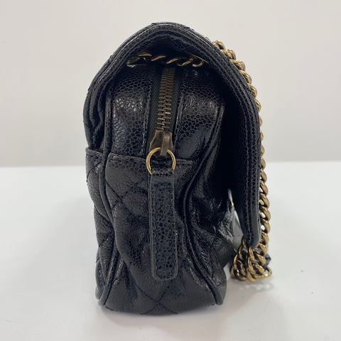 CHANEL Matelasse 25 Shoulder Bag black WS34363
