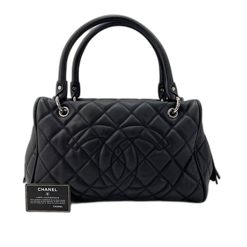 CHANEL Matelasse Handbag black WS34364