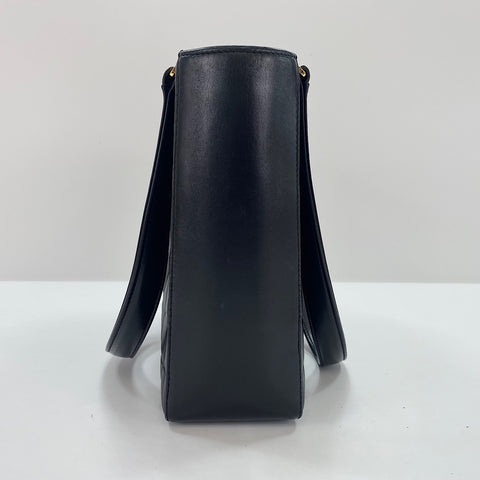 CHANEL Chocolate bar Tote Bag black WS34365