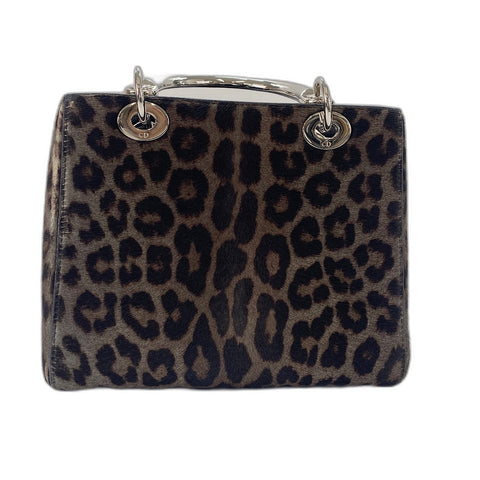 Christian Dior Lady Christian Dior 2WAY Handbag Brown WS34366