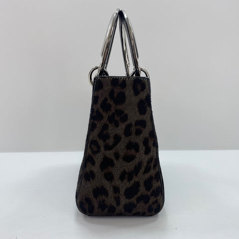 Christian Dior Lady Christian Dior 2WAY Handbag Brown WS34366