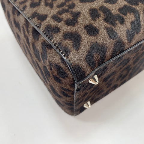 Christian Dior Lady Christian Dior 2WAY Handbag Brown WS34366