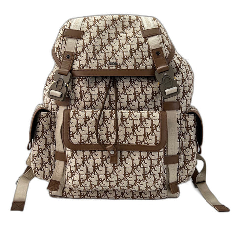 Christian Dior CUCTUS JACK Oblique Backpack Â· Daypack beige WS34369