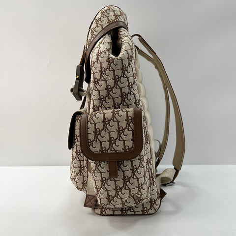 Christian Dior CUCTUS JACK Oblique Backpack Â· Daypack beige WS34369