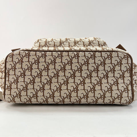 Christian Dior CUCTUS JACK Oblique Backpack Â· Daypack beige WS34369