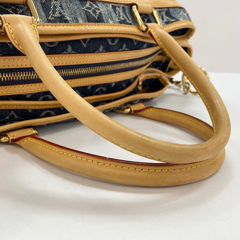 LOUIS VUITTON Caba Leie GM Handbag blue WS34370