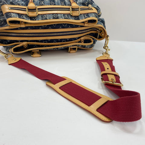 LOUIS VUITTON Caba Leie GM Handbag blue WS34370