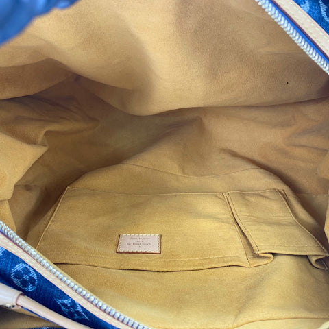 LOUIS VUITTON Caba Leie GM Handbag blue WS34370