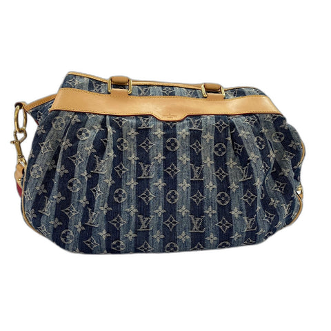 LOUIS VUITTON Caba Leie GM Handbag blue WS34370