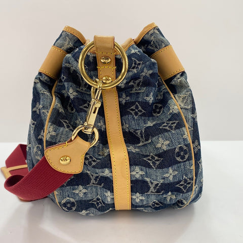 LOUIS VUITTON Caba Leie GM Handbag blue WS34370