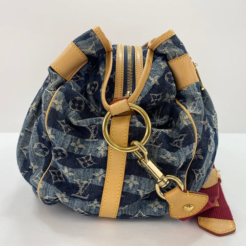 LOUIS VUITTON Caba Leie GM Handbag blue WS34370