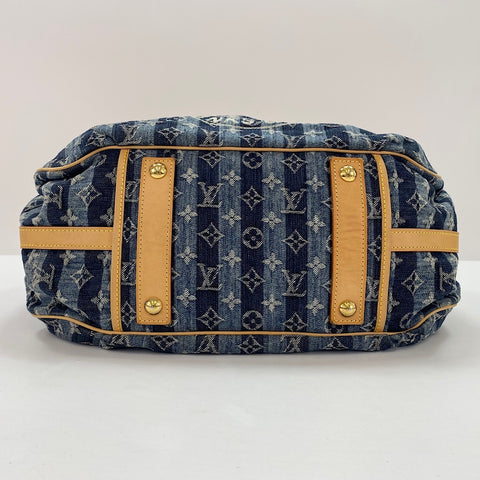 LOUIS VUITTON Caba Leie GM Handbag blue WS34370