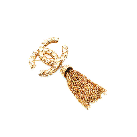 Chanel Coco Mark Mule 1997胸针GP金WS3441