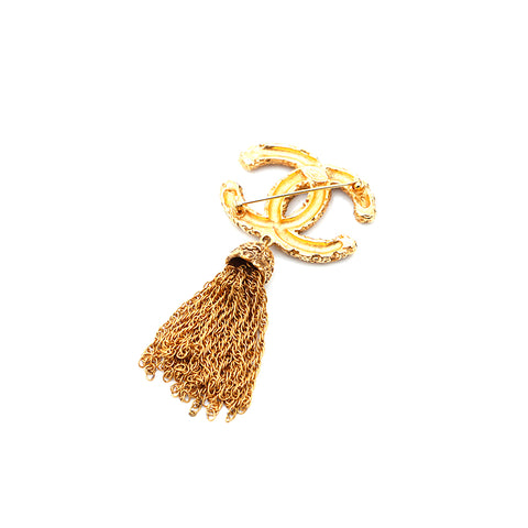 Chanel Coco Mark Mule 1997胸针GP金WS3441