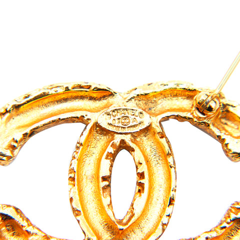 Chanel Coco Mark Mule 1997胸针GP金WS3441