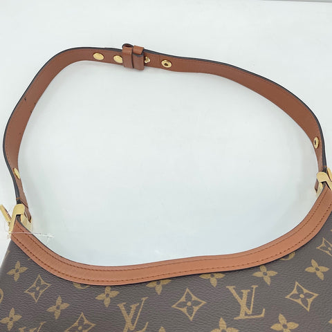 LOUIS VUITTON Dauphine MM Shoulder Bag black WS34722