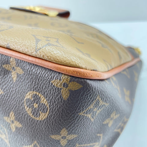 LOUIS VUITTON Dauphine MM Shoulder Bag black WS34722