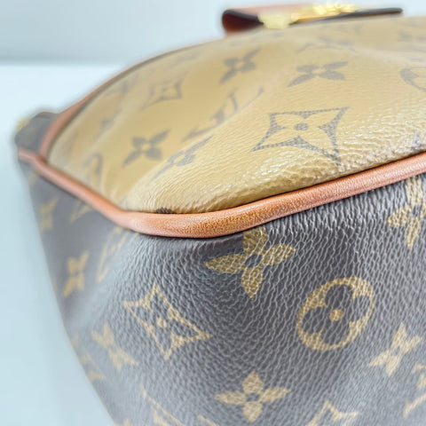 LOUIS VUITTON Dauphine MM Shoulder Bag black WS34722